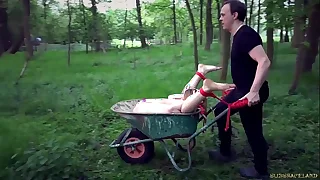 Cute Girl b. And Kinky Bondage Orgasm